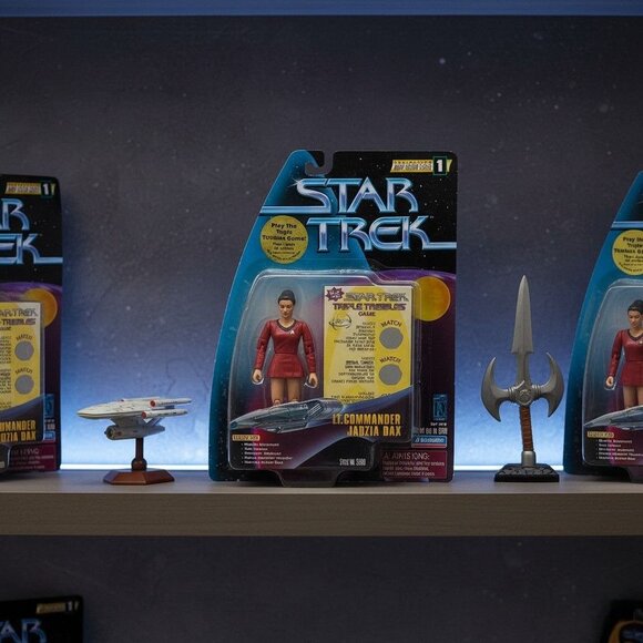 Star Trek Warp Factor Series 1 Lt. Commander Jadzia Dax Action Figure Collectibl - Picture 2 of 8